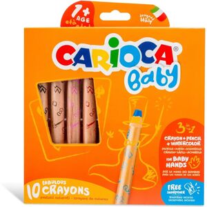 Carioca Modèle 3-en-1 Crayons de Couleur - Bébé, 10 pcs - Publicité Carioca Modèle 3-en-1 Crayons de Couleur - Bébé, 10 pcs - Publicité