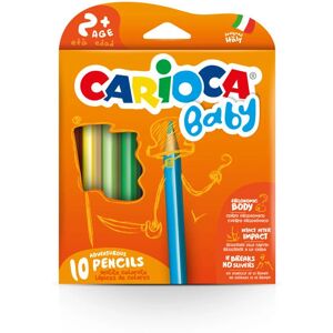 Lápices de Colores Carioca - 10 piezas - Multicolor - Amigable para niños - Tipo: Triangular Lápices de Colores Carioca - 10 piezas - Multicolor - Amigable para niños - Tipo: Triangular