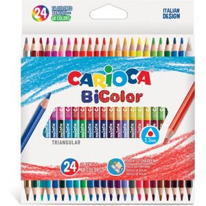 Carioca 809418-NC Doppel-Farbige Buntstifte - 24 Stück - Mehrfarbig - Dreieckig Carioca 809418-NC Doppel-Farbige Buntstifte - 24 Stück - Mehrfarbig - Dreieckig
