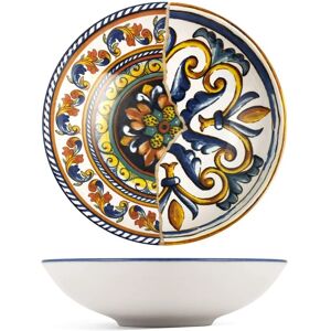 H&H 838590 Vielkleurige Dinerschalen - Set van 6 H&H 838590 Vielkleurige Dinerschalen - Set van 6