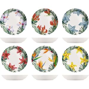 H&H Exotic 6 Deep Plates - Tableware Set H&H Exotic 6 Deep Plates - Tableware Set