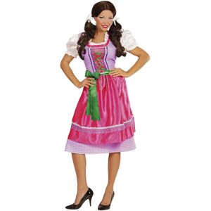 Marca Modello - Vestito Dirndl Rosa Verde S Marca Modello - Vestito Dirndl Rosa Verde S