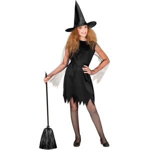 Widmann Schwarzes Hexen Kostüm - 128cm / 5-7 Jahre Widmann Schwarzes Hexen Kostüm - 128cm / 5-7 Jahre