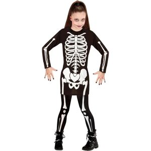 Widmann Skelet Costume for Girls - 140 cm Skeleton Dress Widmann Skelet Costume for Girls - 140 cm Skeleton Dress