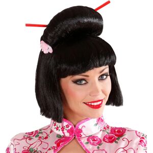 Feestbazaar Black Geisha Wig - Wig Feestbazaar Black Geisha Wig - Wig