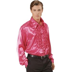 e-Carnavalskleding.nl Pink Disco Satin Bluse XXL - Bluse e-Carnavalskleding.nl Pink Disco Satin Bluse XXL - Bluse