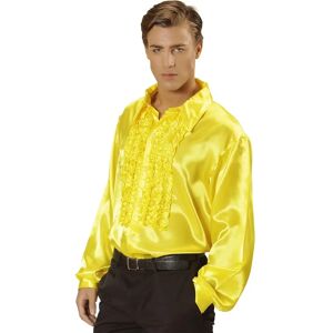 e-Carnavalskleding.nl Blusa de satén amarilla estilo disco - Carnaval e-Carnavalskleding.nl Blusa de satén amarilla estilo disco - Carnaval
