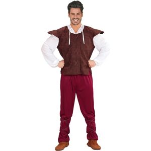 Widmann Medieval Tavern Keeper Costume - Brown-Red - Costumes Widmann Medieval Tavern Keeper Costume - Brown-Red - Costumes