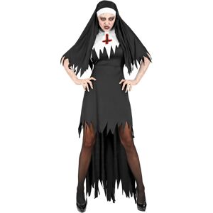 Widmann Zombie Nun Costume with Skirt and Hood - Costumes Widmann Zombie Nun Costume with Skirt and Hood - Costumes