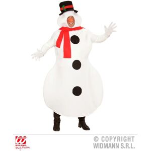 WIDMANN Snowman Costume - One Size Festive Outfit WIDMANN Snowman Costume - One Size Festive Outfit