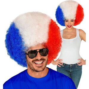Blue White Red Unisex Costume Wig - Wig Blue White Red Unisex Costume Wig - Wig
