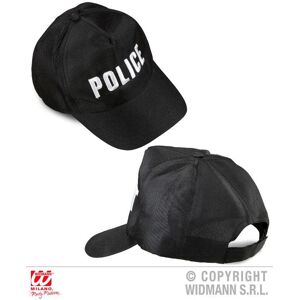 Acessório de fantasia de polícia WIDMANN 03606 - Chapéu de polícia ajustável unissex Acessório de fantasia de polícia WIDMANN 03606 - Chapéu de polícia ajustável unissex