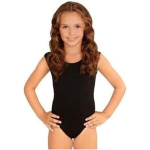 Widmann Schwarzer ärmelloser Kinderbody - Kostümfundament Widmann Schwarzer ärmelloser Kinderbody - Kostümfundament