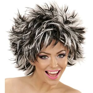 WIDMANN Černo-bílá paruka - Dospělý - Elegantní - Kostým - Paruka WIDMANN Černo-bílá paruka - Dospělý - Elegantní - Kostým - Paruka
