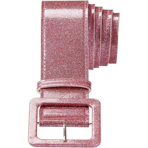 Onbekend - Roze glitterriem - Stoffenriem Onbekend - Roze glitterriem - Stoffenriem