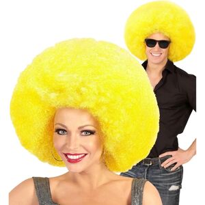 Yellow oversized Afro wig - Wig Yellow oversized Afro wig - Wig