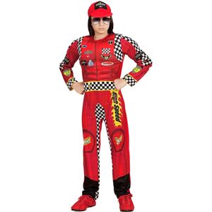Brand Model - Race Costume for Kids & Adults - Red Checkered F1 Suit Brand Model - Race Costume for Kids & Adults - Red Checkered F1 Suit