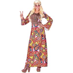 My Other Me Disguise Multi-coloured Hippie Long Dress Woman Medium - Dress My Other Me Disguise Multi-coloured Hippie Long Dress Woman Medium - Dress