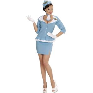 Widmann - Hostess Retro' Costume - Vintage Airline Style Widmann - Hostess Retro' Costume - Vintage Airline Style