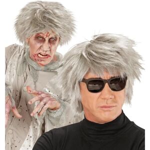 Parrucca zombie corta grigia di Widmann - Parrucca Parrucca zombie corta grigia di Widmann - Parrucca