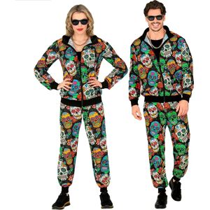 Traje de entrenamiento Día de los Muertos de e-Carnavalskleding.nl Traje de entrenamiento Día de los Muertos de e-Carnavalskleding.nl