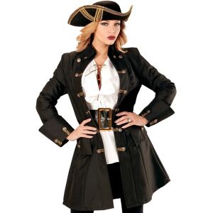 Abrigo Negro Lady Amanda de Widmann - Disfraz de Pirata Femenina Abrigo Negro Lady Amanda de Widmann - Disfraz de Pirata Femenina