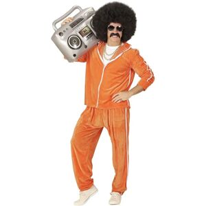 Widmann M Orange 80s Velour Tracksuit - Tracksuit Widmann M Orange 80s Velour Tracksuit - Tracksuit