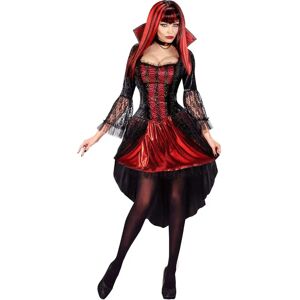 Widmann Red/Black Elegant Vampire Costume - Costume Widmann Red/Black Elegant Vampire Costume - Costume