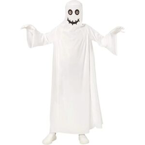 Costume Fantasma Bianco Widmann per Bambini - Halloween 158 cm Costume Fantasma Bianco Widmann per Bambini - Halloween 158 cm
