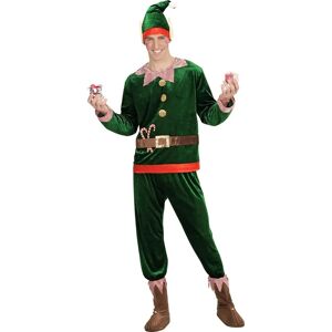 Costume da aiutante di Babbo Natale Widmann - S verde Costume da aiutante di Babbo Natale Widmann - S verde