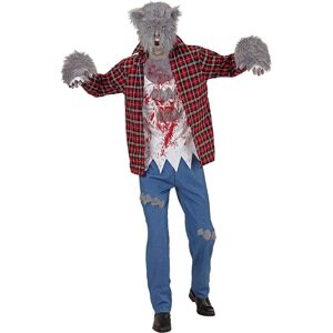 Buttinette Herenweerwolf Kostuum - Bloedige Shirt, Masker, Broek Buttinette Herenweerwolf Kostuum - Bloedige Shirt, Masker, Broek