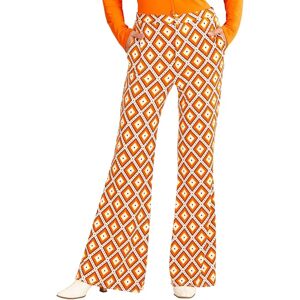 Hippy Groovy Damenhosen - 70er Retro Style - Orange Hippy Groovy Damenhosen - 70er Retro Style - Orange