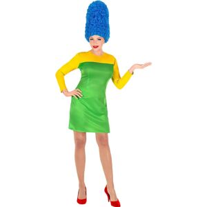 Costume da moglie dei cartoni animati gialla Widmann - Taglia S Costume da moglie dei cartoni animati gialla Widmann - Taglia S
