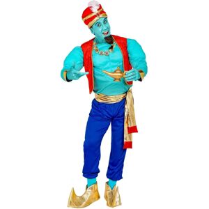 Widmann Blauer Flaschengeist Herrenkostüm - Muskelshirt, Weste, Hose - Erwachsenenkostüm Widmann Blauer Flaschengeist Herrenkostüm - Muskelshirt, Weste, Hose - Erwachsenenkostüm
