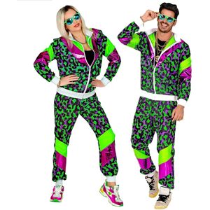 My Other Me Neon Leopard Tracksuit Costume - S My Other Me Neon Leopard Tracksuit Costume - S