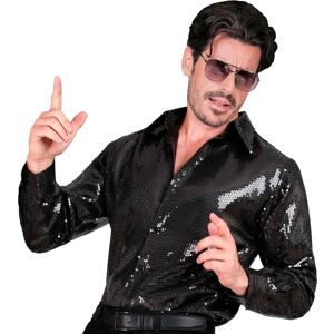 Finidi Marco Black Paillette Shirt Finidi Marco Black Paillette Shirt
