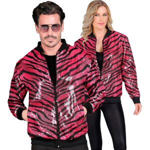 Widmann Rosa Zebra Randig Unisex Bomberjacka - Bomberjacka Widmann Rosa Zebra Randig Unisex Bomberjacka - Bomberjacka