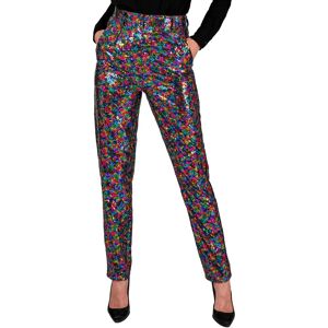 Mara Multi-colored sequined pants - Disco party wear Mara Multi-colored sequined pants - Disco party wear