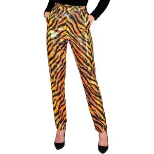 Pantalones fiesta con estampado animal dorado - Pants Pantalones fiesta con estampado animal dorado - Pants