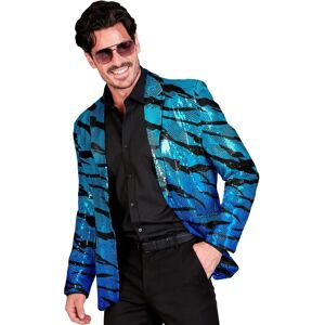Blue Waves Party Jacket - Men’s Carnival Costume Blue Waves Party Jacket - Men’s Carnival Costume