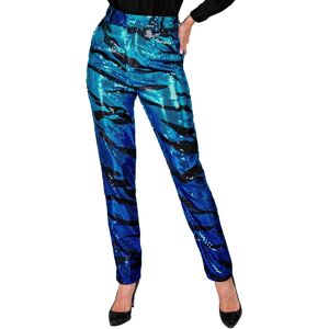 Mara Blaue Wellen Paillettenhose - Damen Mara Blaue Wellen Paillettenhose - Damen