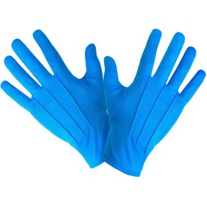 Gants courts en coton bleus Widmann - Gants - Publicité Gants courts en coton bleus Widmann - Gants - Publicité