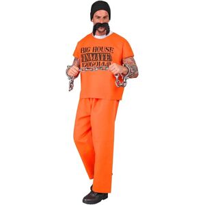Widmann Prisionero - Camiseta, pantalones, gorro, bigote - XS - Disfraz Widmann Prisionero - Camiseta, pantalones, gorro, bigote - XS - Disfraz