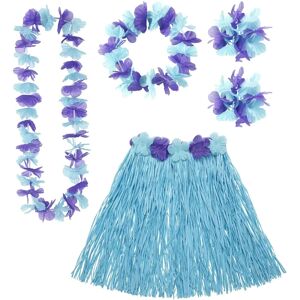 My Other Me Adult Blue Purple Hawaiian Kit - Hawaiian Costume My Other Me Adult Blue Purple Hawaiian Kit - Hawaiian Costume