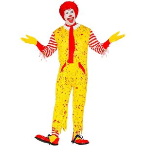 Déguisement de clown d'horreur Ronald - costume - Publicité Déguisement de clown d'horreur Ronald - costume - Publicité