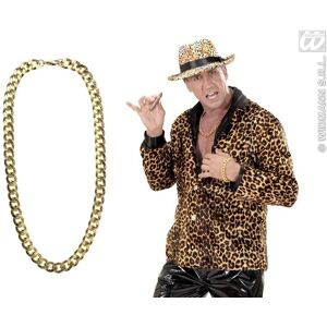 WIDMANN Gold Chain Fancy Dress Accessory - 60cm WIDMANN Gold Chain Fancy Dress Accessory - 60cm