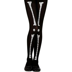 Widmann Csontváz mintás harisnya lányoknak - Halloween jelmez Widmann Csontváz mintás harisnya lányoknak - Halloween jelmez
