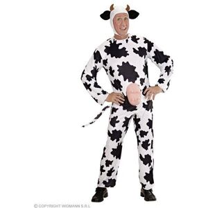 WIDMANN 3124M Cow Costume - Unisex, Pink Udder WIDMANN 3124M Cow Costume - Unisex, Pink Udder