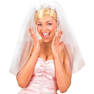 Bride Veil with Flowers - Bridal Accessory Bride Veil with Flowers - Bridal Accessory