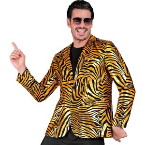 Merk Model Dierenprint Goud - Jas Merk Model Dierenprint Goud - Jas